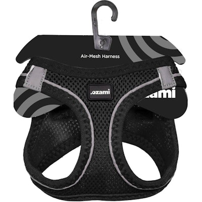 Hundesele Air-Mesh Svart (små hunder)