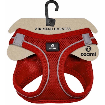 Hundesele Air-Mesh Rød (små hunder)