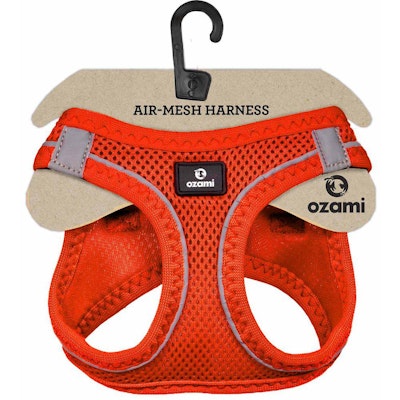 Hundesele Air-Mesh Orange (små hunder)