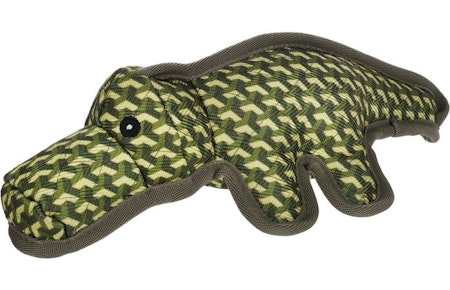 Hundeleke Strong Stuff alligator grønn 34cm