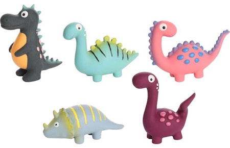 HUNDELEKE PUGA DINO ASS. LATEX.