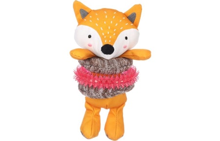 Hundeleke valp "Britty" fox large 13,5x12x25cm