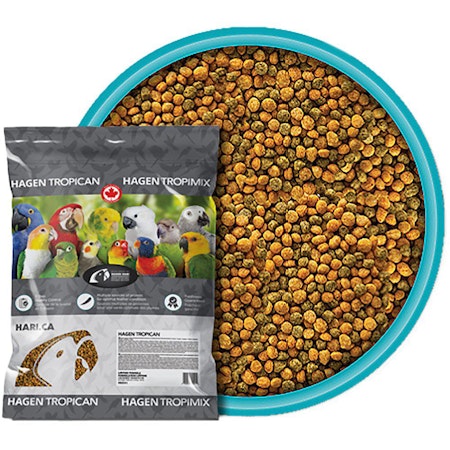 Tropican vedlikeholdsfôr 11,3kg Tropican papegøye