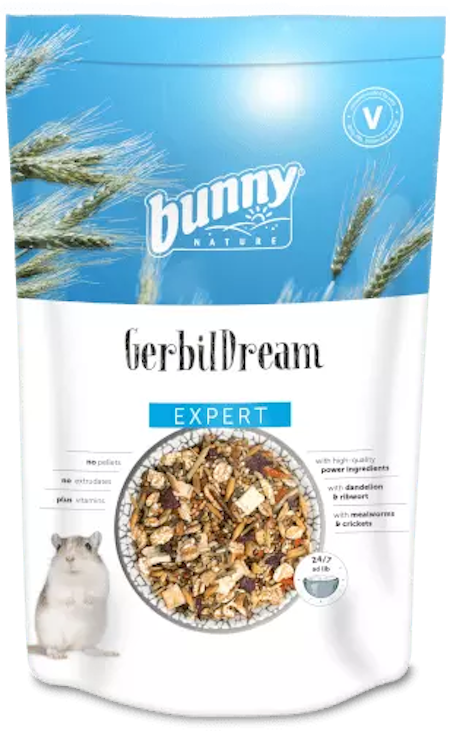 BunnyNature GerbilDream EXPERT ørkenrottemat 500g