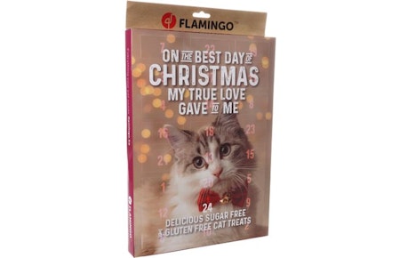 Adventskalender til katt. 24 luker