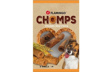 Hundegodbit Chomps Roll with chicken 3stk 90gr
