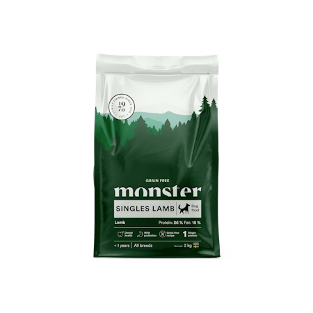 Monster Dog GF Singles Lamb 2 kg