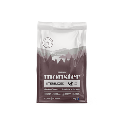 Monster Dog Orig. Sterilized 2 kg