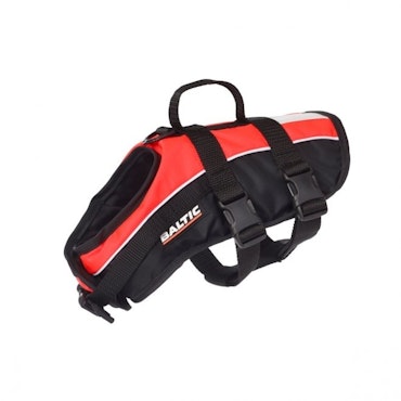 Flytevest til hund Mascot, Orange, svart XS, 0-3 kg, Baltic