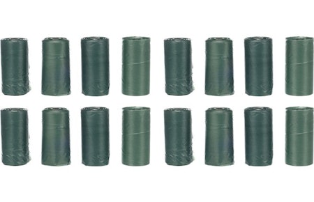 Hundeposer recycled med håndtak Poco Green 16rl