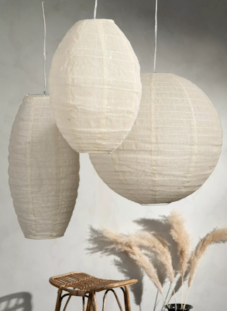 Lampa Jute oblong