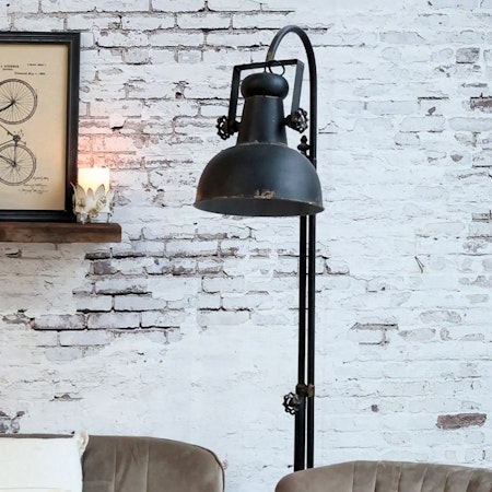 Fabriks golvlampa