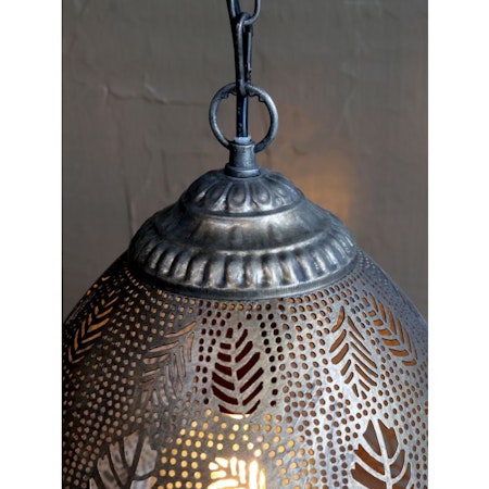 Lampa med mönster