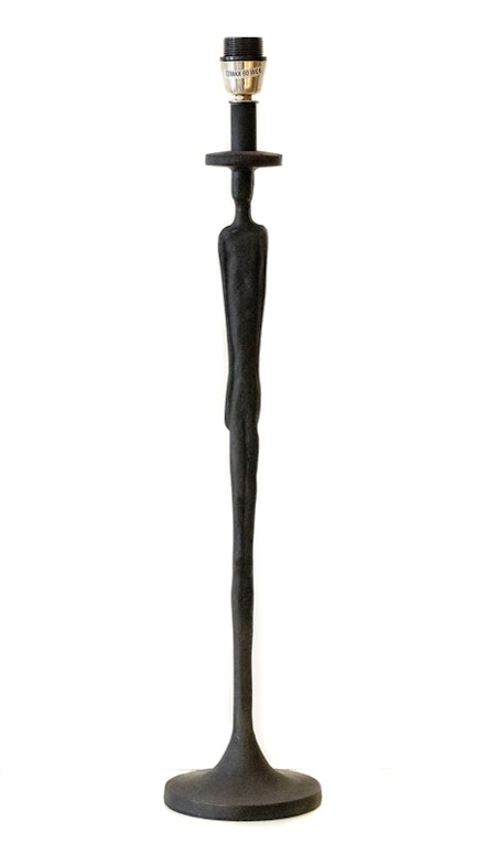 Woman Lamp Black