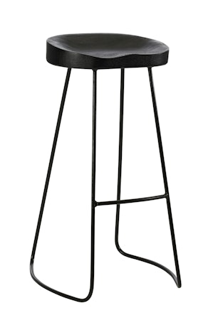 Gavin Bar stool black 72 cm