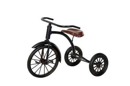 Cykel/Trehjuling Svart Metall