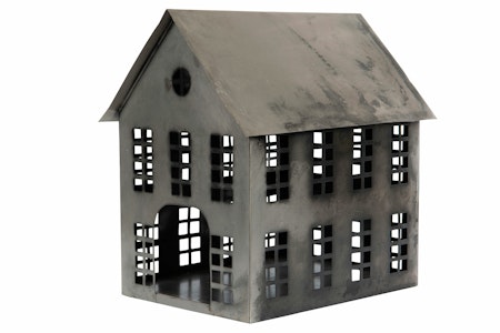 Hus Metall Old Grey