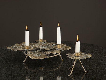 Ljusstake Blad G.Brun 4