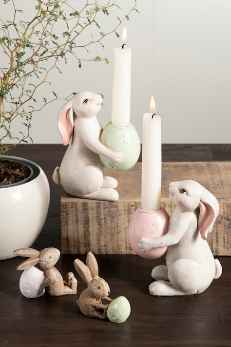 Ljusstake Hare Rosa Poly