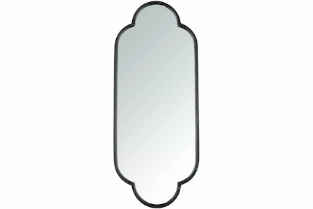 Spegel/Avlång Svart