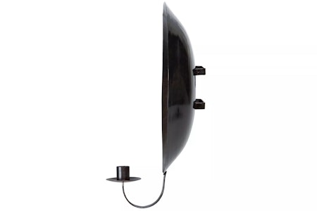 Ljuslampett Globe Grey Onyx