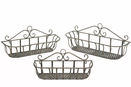 Blomlåda Korg Metall