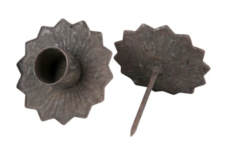 Kronljushållare Stick Nat Metall