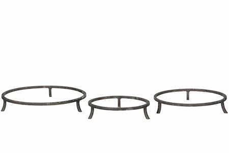 Krukring På Fot Metall