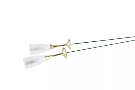 Champagne Glas Stick Guld