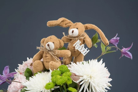 Nalle/Kanin Pinne Brun
