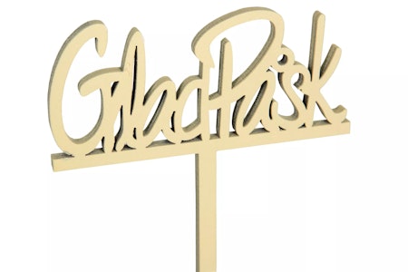 Glad Påsk Pinne Gul