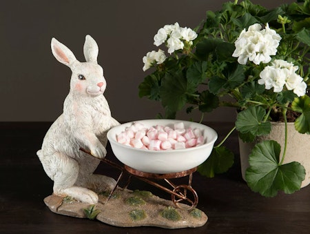 Hare Med Skål Poly