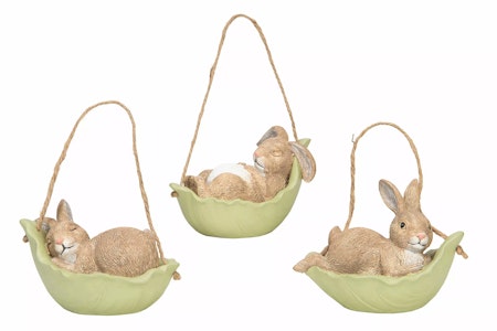 Kaniner Kålblad Häng Mix Poly