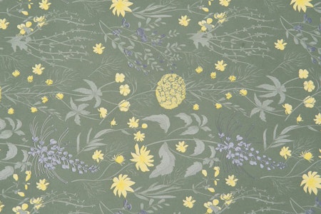 Presentpapper Hortensia Grön