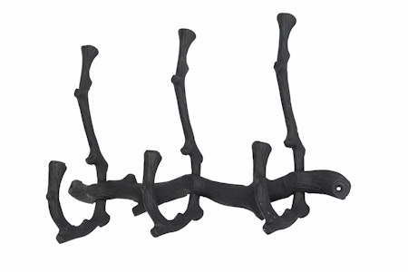 Kroklist Wood Large Svart