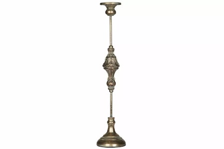Kron/Blockljusstake Largo Guld