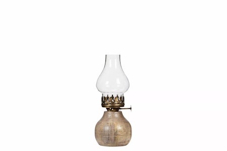 Lampa/Värmeljus Ava Trä Antik/Antik Mässing
