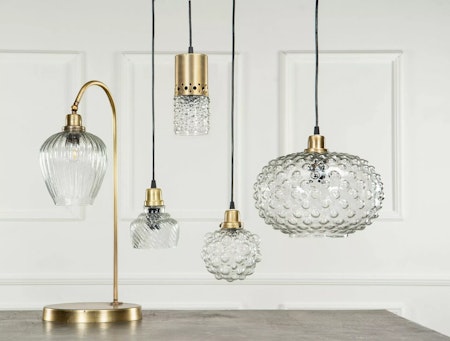 Bordslampa Klara Glas