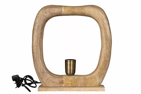 Lampa Antik Trä