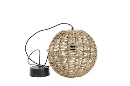 Taklampa Rund Jute