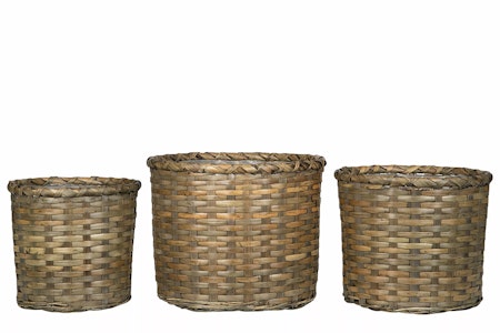 Korg Mörk Natur Bambu