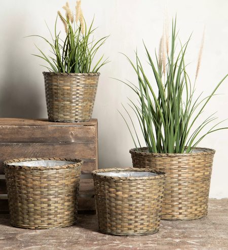 Korg Mörk Natur Bambu