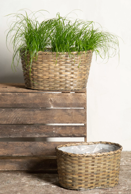 Korg Mörk Natur Bambu