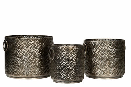Kruka Hamrad Antik Silver