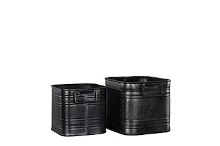 Kruka Kvadrat Svart