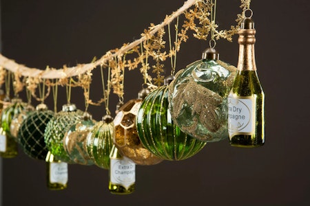 Champagneflaska Glas