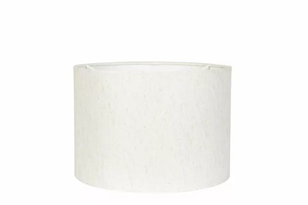 Lampskärm Linne Cylinder Cream