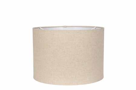Lampskärm Linne Cylinder Natur
