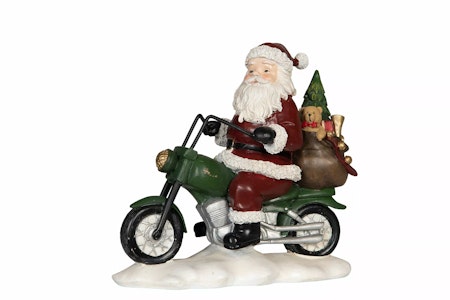 Tomte På Moped Poly