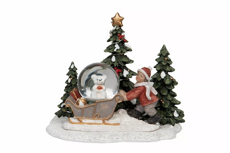 Snöglob Pojke Led/Batteri Poly